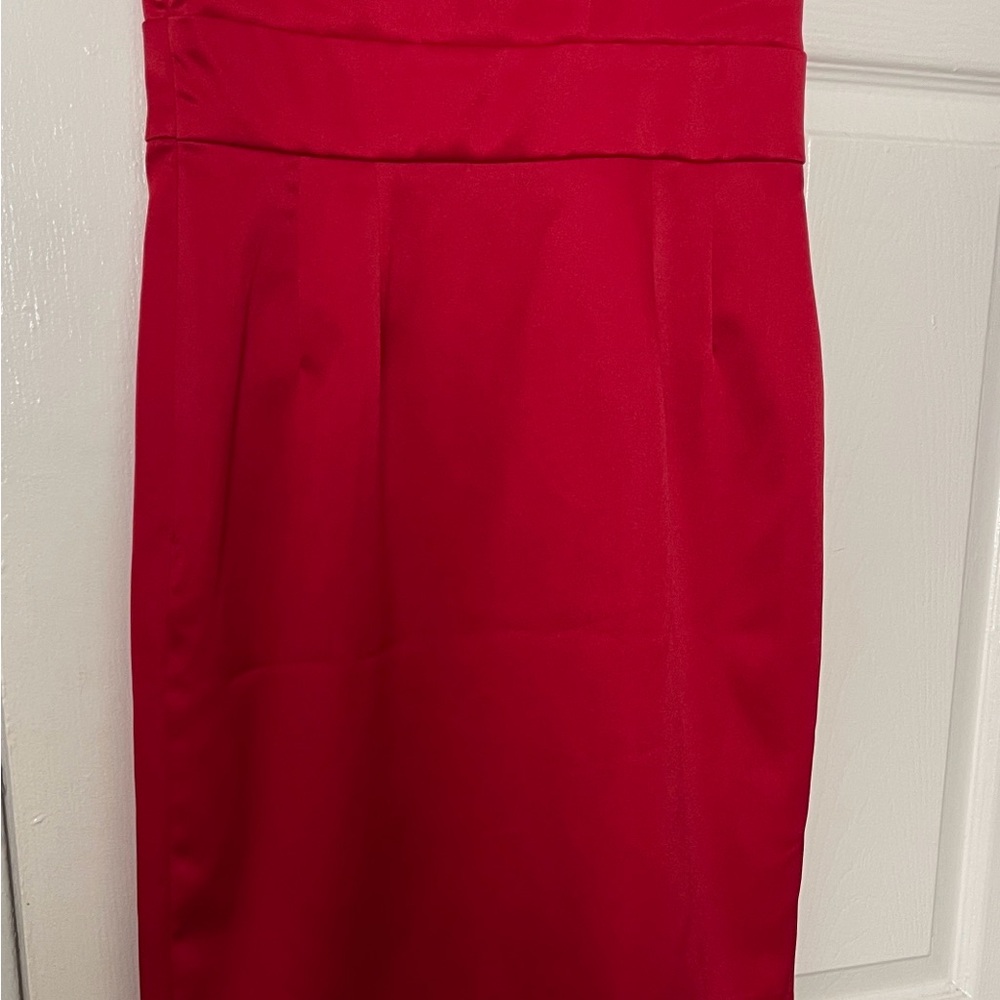 Jessica Howard Vibrant Red Ruffled Mini Dress - Picture 6 of 11